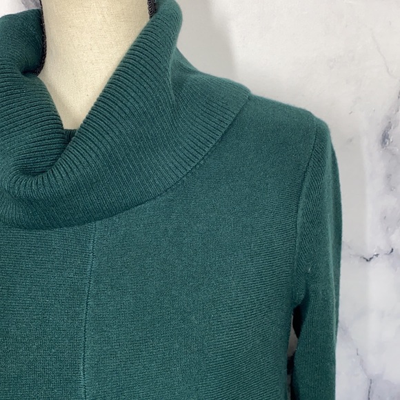 Ralsey green cowl neck tunic sweater small - Picture 2 of 5